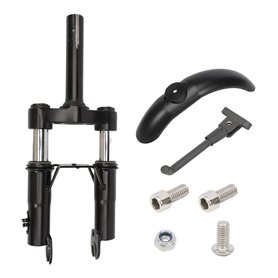 MangWany Fourche de Suspension Amortisseur Avant pour Xiaomi M365 Pro/Pro2/1S/Essential Lite/Mi 3 Garde-Boue/Support de Pied/Sco