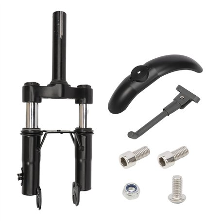 MangWany Fourche de Suspension Amortisseur Avant pour Xiaomi M365 Pro/Pro2/1S/Essential Lite/Mi 3 Garde-Boue/Support de Pied/Sco