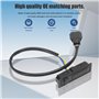MangWany Bouton de déverrouillage du couvercle de coffre Interrupteur Ouvre-coffre Convient pour Qashqai J11 13-23 25380-4EA1A 4