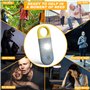 Allarme di sicurezza personale per le donne - Portachiavi autodifesa da 130 dB con luce stroboscopica a LED Sos - Dispositivi di