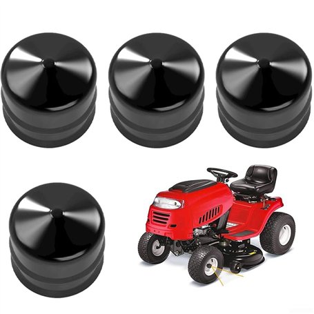 Lot de 4 capuchons d'essieu pour tracteur de pelouse