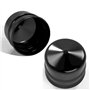 Lot de 4 capuchons d'essieu pour tracteur de pelouse, 532104757 - Capuchons de moyeu adaptés aux enjoliveurs d'essieu pour Craft