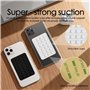 SUNNIFLY 4 Pièces Ventouse Téléphone Portable, Coque Ventouse pour Téléphone Portable, Détachable avec Support Adhésif，Convient 