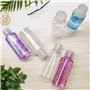 BillyBath Flacon Vide Voyage 100ml, 6 Pièces Flacons de Voyage Avion Transparent Cosmetique Liquide Bouteille kit en Plastique T