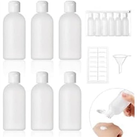 Lot de 6 flacon voyage 60ml