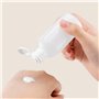 Lot de 6 flacon voyage 60ml, bouteilles vide de voyage à remplir avec petit entonnoir et étiquettes, contenant en plastique tran