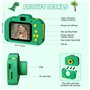 Appareil Photo Enfant 2.0 Pouces Appareils Photos Numériques pour Enfants 20MP/1080P Caméra Vidéo Selfie Dinosaure Appareil Phot