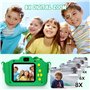 Appareil Photo Enfant 2.0 Pouces Appareils Photos Numériques pour Enfants 20MP/1080P Caméra Vidéo Selfie Dinosaure Appareil Phot