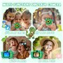 Appareil Photo Enfant 2.0 Pouces Appareils Photos Numériques pour Enfants 20MP/1080P Caméra Vidéo Selfie Dinosaure Appareil Phot