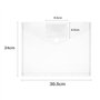 Carehabi 20 Pochette Plastique A4, Pochette Porte Transparente Porte Document avec 11 Trous pour Classification de Stockage de D