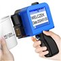 WELCZEK MP10 Mini Imprimante Portable avec Cartouche d'encre à Séchage Rapide Machine de Codage à Jet d'encre de Poche pour Date