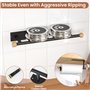 Zivacate porte essuie tout, [Accents Esthétiques en Bois] Auto-adhésif/perçage, range papier toilette, support essuie tout mural