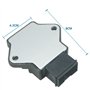 Arotzelox Régulateur Tension Redresseur Moto 31600-KY2-703 pour H-n-da CB 400 500 600 Varadero VFR RVF VT XL 125 Régulateur Cour