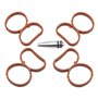 Arotzelox Kit de Suppression Clapets D'admission pour E81 E87 E88 E82 E90 E91 E92 E93 E60 E61 X1 X3 11618507239 joints de collec