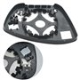 Arotzelox Verre de Rétroviseur Chauffant extérieur Gauche pour C3 DS3 208 301 308 2008 Corsa F 1607512180 Miroir Chauffant