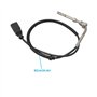 KASturbo Capteur de température des gaz d'échappement compatible avec A6 C6 4F 2.7 TDI 3.0 TDI 2005-2008 Remplace 038906088D