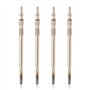 Anlseiod 4x Bougies de préchauffage pour Berlingo C1 C2 C3 C4 C4 107 206 207 307 308 Partner C30 S40 V50 V70