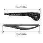 Anlseiod Bras essuie glace arrière pour Scenic 2 et Grand Scenic 2 2003-2009 Modus et Grand Modus 2004-2012 Bras avec balai d'es