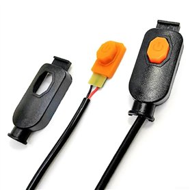 Lot de 2 interrupteurs TIG pour lampe de poche - Accessoire de soudage - Micro bouton électrique