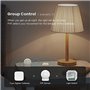 Zigbee hub, Zigbee passerelle sans fil, Smart Life/Tuya App Peut prendre en charge ZigBee 3.0 température et humidité, thermosta