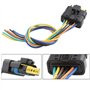 28cm prise femelle de connecteur de faisceau à 6 broches compatible avec C