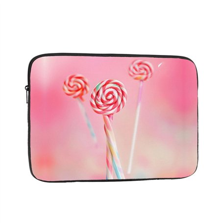 WZYWHJ Housse de protection antichoc pour ordinateur portable 10" Motif sucette colorée - Pour homme et femme - Pour voyage d'af