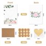 Carehabi Cartes à gratter à écrire soi-même - Carte de vœux - Carte postale d'anniversaire - Cartes Happy Birthday comme cartes 