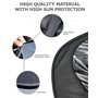 Carehabi Pare-Soleil de Voiture bébé,2Pcs Protection Solaire bébé avec Protection UV certifiée,Protection Ventouse,Pare-Soleil A