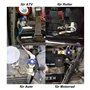 Coupe-Batterie De Moto, 80A 12V Interrupteur De Coupure De Batterie De Moto, Commutateur Isolateur De Batterie Coupe Circuit Bat