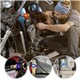 Coupe-Batterie De Moto, 80A 12V Interrupteur De Coupure De Batterie De Moto, Commutateur Isolateur De Batterie Coupe Circuit Bat