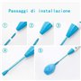 nettoyage de la brosse portable