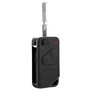 Candeon Étui porte-clés 2 boutons voiture télécommande étui porte-clés couvercle de lame coque adaptée pour Rover Range Rover P3