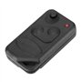 Candeon Étui porte-clés 2 boutons voiture télécommande étui porte-clés couvercle de lame coque adaptée pour Rover Range Rover P3