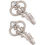 Rideau Holdbacks 1 paire crochet rideau suspendu décor mural décor décorations vintage décor pour la maison hangage mural europé