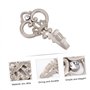 Rideau Holdbacks 1 paire crochet rideau suspendu décor mural décor décorations vintage décor pour la maison hangage mural europé