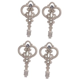Rideau Holdbacks 1 paire crochet rideau suspendu décor mural décor décorations vintage décor pour la maison hangage mural europé