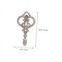 Rideau Holdbacks 1 paire crochet rideau suspendu décor mural décor décorations vintage décor pour la maison hangage mural europé