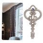 Rideau Holdbacks 1 paire crochet rideau suspendu décor mural décor décorations vintage décor pour la maison hangage mural europé