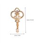 Rideau Holdbacks 1 paire crochet rideau suspendu décor mural décor décorations vintage décor pour la maison hangage mural europé