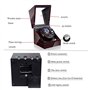 Boîtes de Montre Luxury Wind Watch Wind Winder Watchs Partner Watch Shaker Automatic Watch Box avec Un éclairage LED