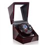 Boîtes de Montre Luxury Wind Watch Wind Winder Watchs Partner Watch Shaker Automatic Watch Box avec Un éclairage LED
