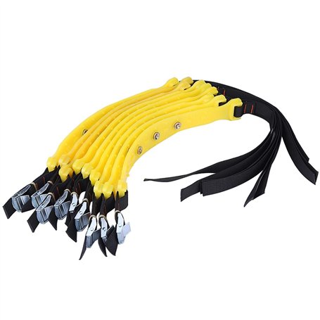 Ceinture de pneu-10 pièces 185-225mm Pneu Ceinture antidérapante Neige Voiture sécurité pneus chaînes universelles pour Voiture