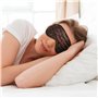 Masque de nuit pour les yeux de bibliothèque pour dormir, masque de sommeil bloquant parfaitement la lumière pour les femmes et 