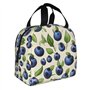 Tnnutp Blueberry Pattern03 Sac à déjeuner isotherme réutilisable pour homme et femme