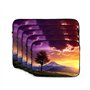 Housse de protection antichoc pour ordinateur portable Motif coucher de soleil 10"