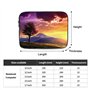 Housse de protection antichoc pour ordinateur portable Motif coucher de soleil 10"