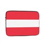 Housse de protection antichoc pour ordinateur portable 10" Motif drapeau autrichien