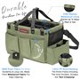 FifthStart Chariot de Nettoyage Portable avec poignée, Taille et bandoulière. L'organisateur de Produits de Nettoyage à Base de 
