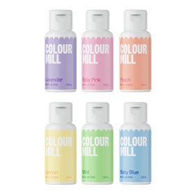 Colour Mill Oil Blend Pastel Colorants Alimentaires à Base d'Huile - Nourriture Dye: Lavender
