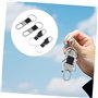 TimoJojo Lot de 4 crochets d'escalade en forme de D pour clés de voiture, porte-monnaie vintage pour hommes, portefeuilles, bijo